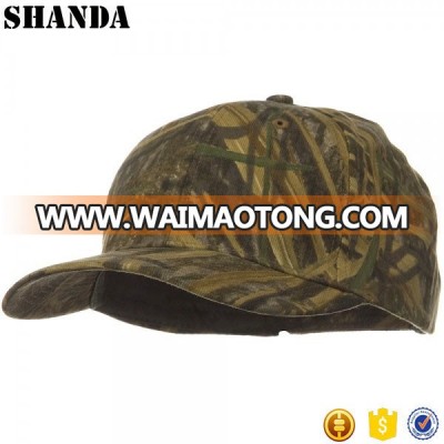 Adjustable Hook&Loop Custom Embroidery Blank Army Camo Baseball Cap