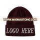 Hot selling fashion beanie cap sport knitted hat custom winter knitted beanie hat/cap